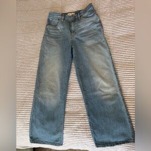 Madewell Slim Wide-leg crop jeans, size 27